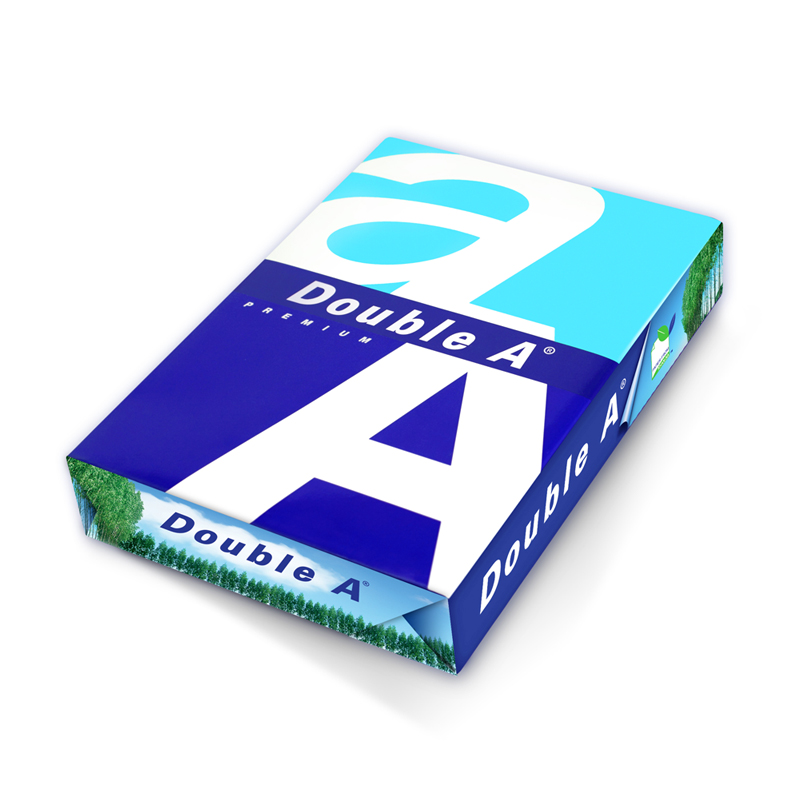 doublea复印纸a480g500p蓝色包装